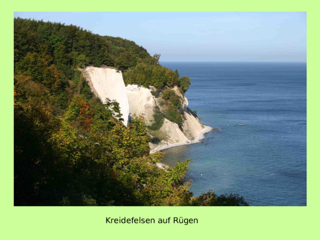 Kreidefelsen auf Rügen 
