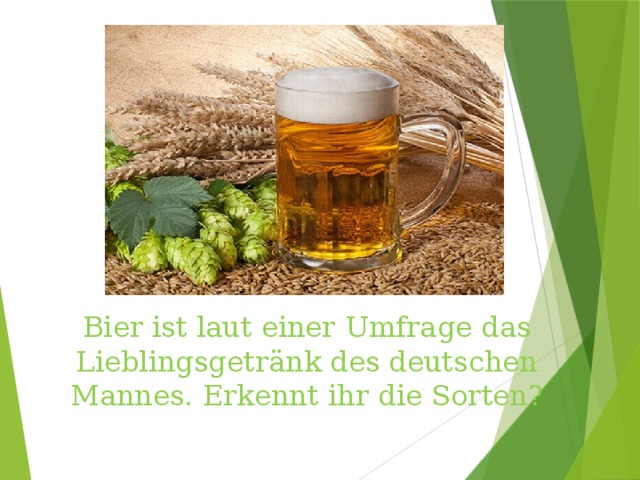 Bier ist laut einer Umfrage das Lieblingsgetränk des deutschen Mannes. Erkennt ihr die Sorten? 