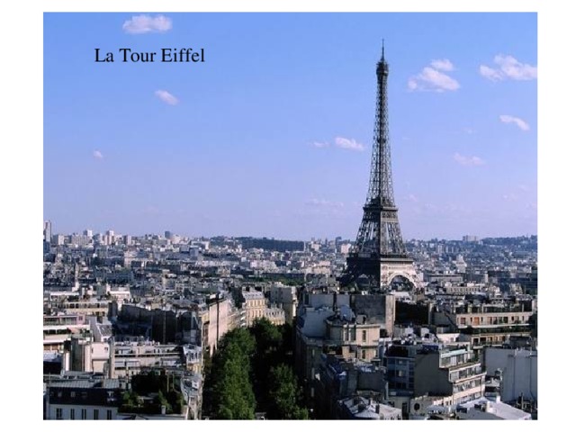 La Tour Eiffel 