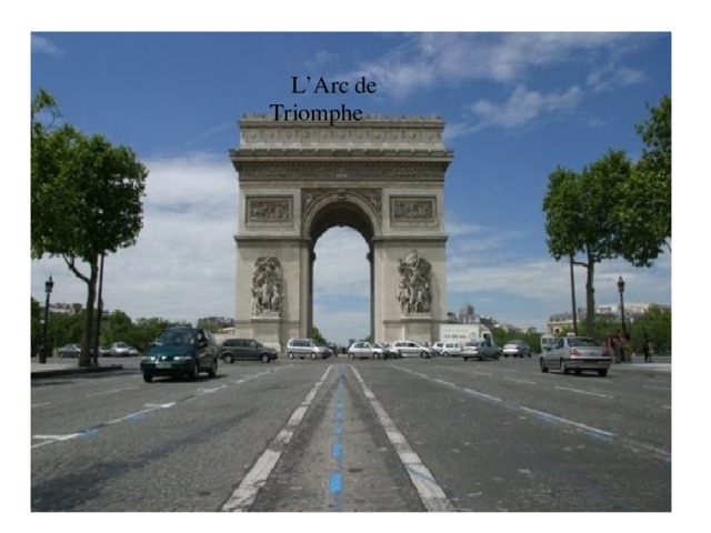  L’Arc de Triomphe 