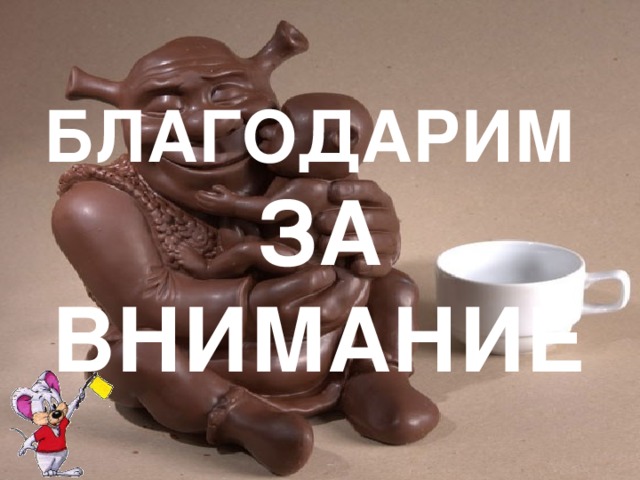 БЛАГОДАРИМ  ЗА ВНИМАНИЕ 