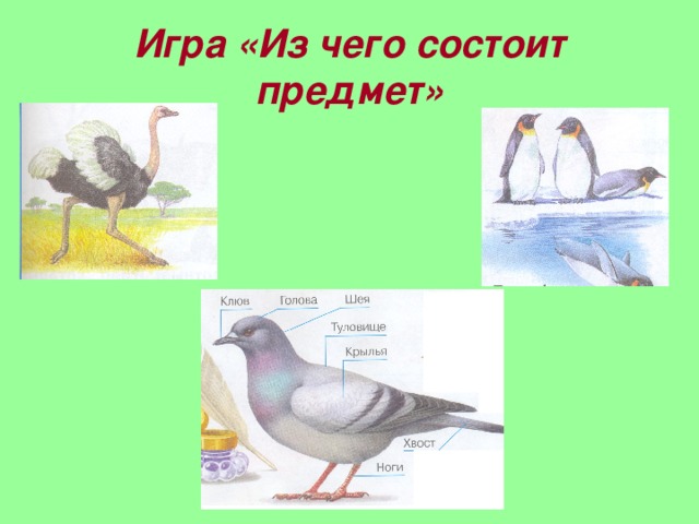 Игра «Из чего состоит предмет»