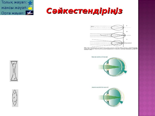 Сәйкестендіріңіз 