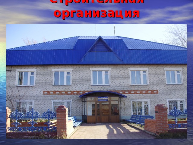 Строительная организация 