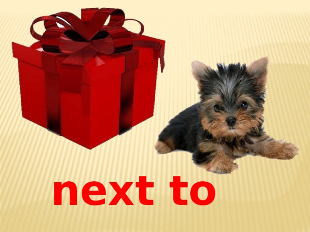 next to 