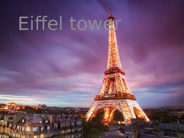 Eiffel tower 