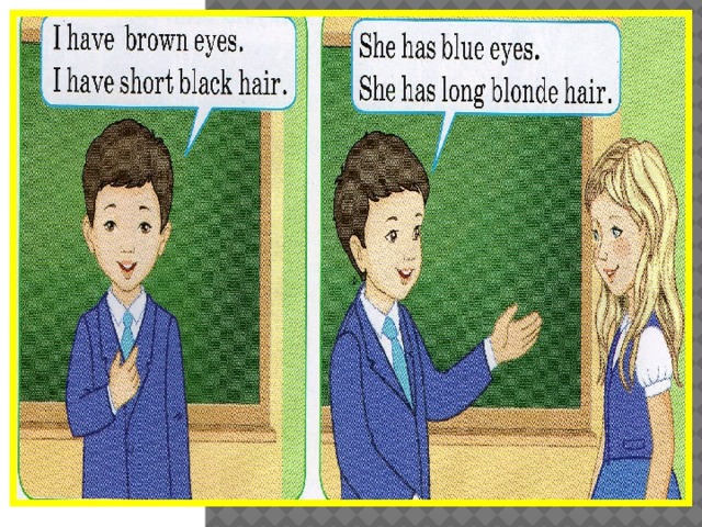 Ex 2 . Describe yourself and your classmate 