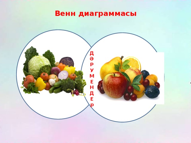 Венн диаграммасы Д Ә Р У М Е Н Д Е р 