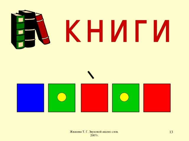 Жвакина Т. Г. Звуковой анализ слов. 2007г.  