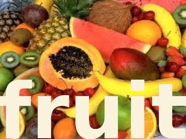 fruit 