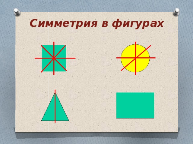 Симметрия в фигурах 