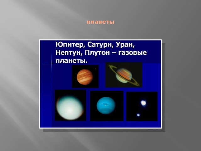 планеты 