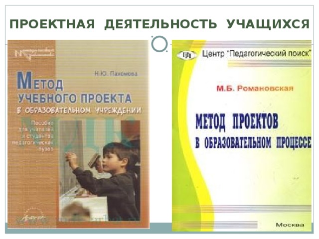 ПРОЕКТНАЯ ДЕЯТЕЛЬНОСТЬ УЧАЩИХСЯ  