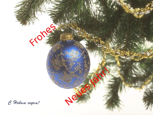 Frohes Neues Jahr! 