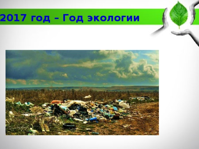 2017 год – Год экологии 