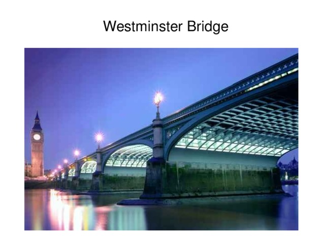 Westminster Bridge 