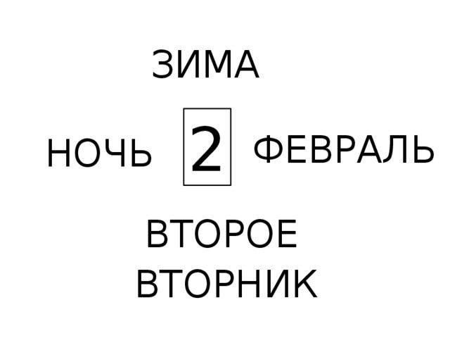 ЗИМА 2 ФЕВРАЛЬ НОЧЬ ВТОРОЕ ВТОРНИК 