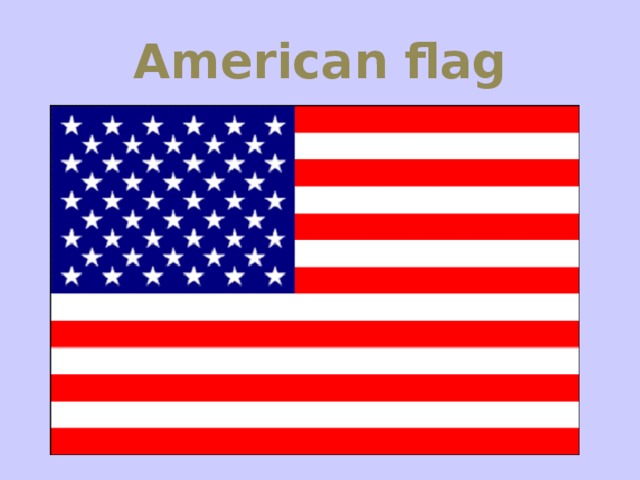 American flag 