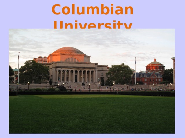 Columbian University 