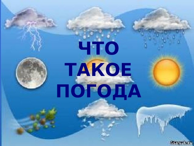 ЧТО ТАКОЕ ПОГОДА 