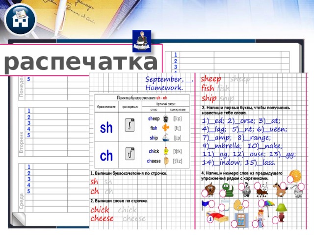распечатка  