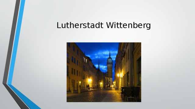 Lutherstadt Wittenberg 