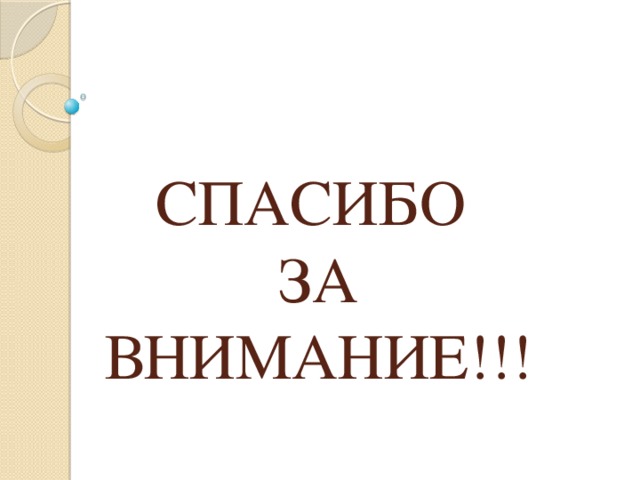 СПАСИБО  ЗА  ВНИМАНИЕ!!! 