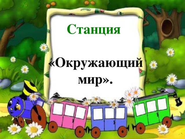  Станция  «Окружающий мир».      