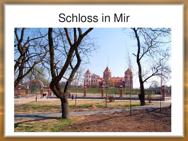 Schloss in Mir 