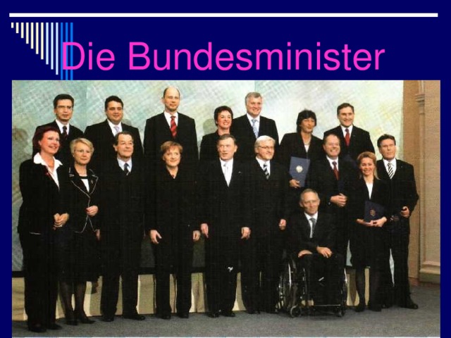 Die Bundesminister 