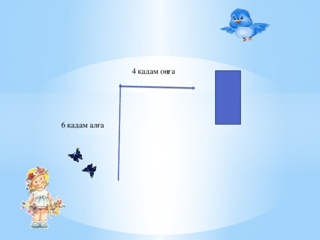 4 қадам оңға 6 қадам алға 
