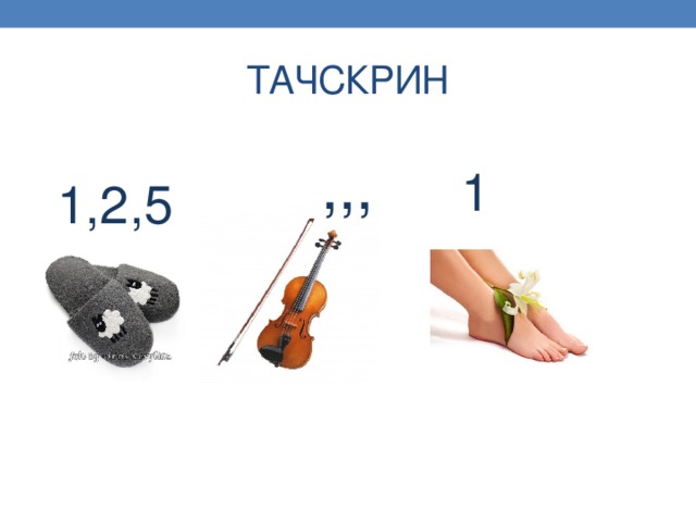 ТАЧСКРИН ,,, 1 1,2,5 