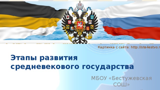 Картинка с сайта: http://ote4estvo.ru/ Этапы развития средневекового государства МБОУ «Бестужевская СОШ» Ожигин Сергей Николаевич 