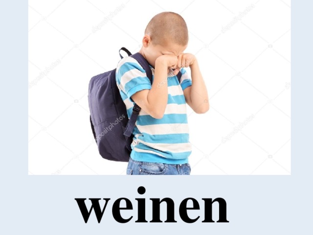 weinen 