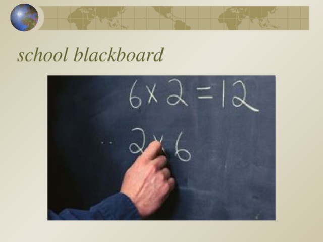  school blackboard 
