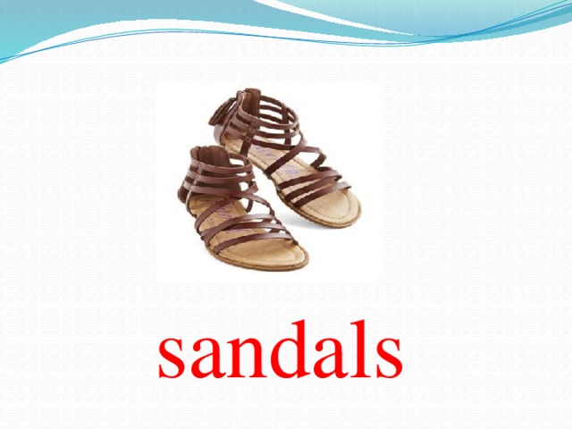 sandals  