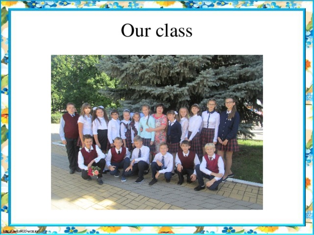 Our class 
