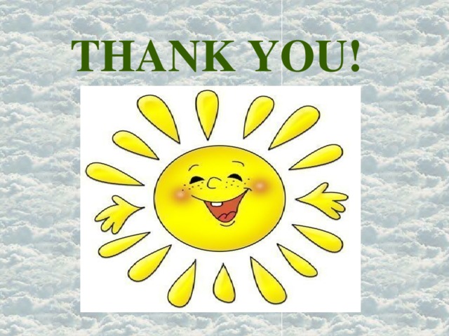 THANK YOU! 