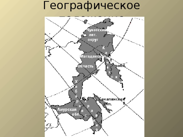 Географическое положение 