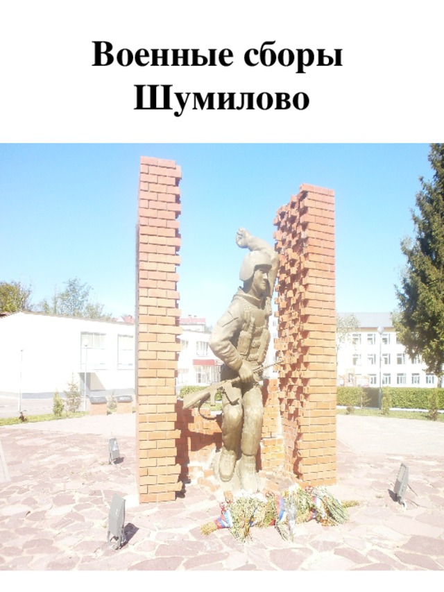 Военные сборы  Шумилово 