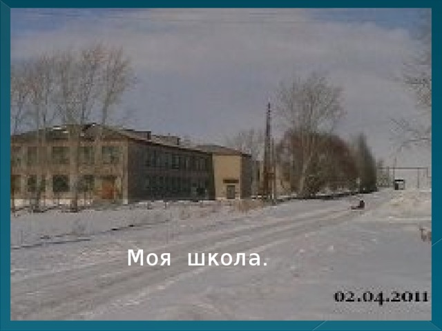 Моя школа. 