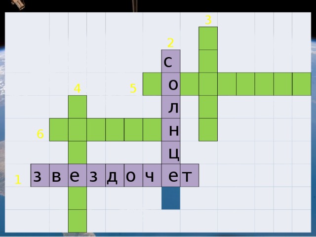 6 4 1     з      5 2 в    3   е  с        з      о д            л   н о          ц ч      е     т      