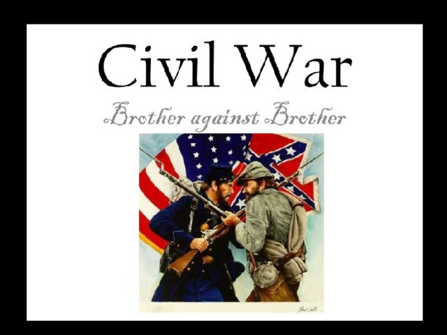 The … War lasted from 1861 till 1865 World Big Cold Civil 
