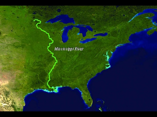 The greatest river in the USA… Amazon River Colorado Mississippi Missouri 