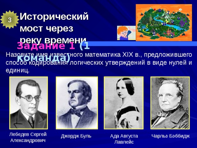 Городок  улыбок 2 8 7 6 5 3 4 1 2 Задание 2 (2 команда) Какая связь между городом в Англии, ружьем калибра 30  30 и одним из элементов ПК?