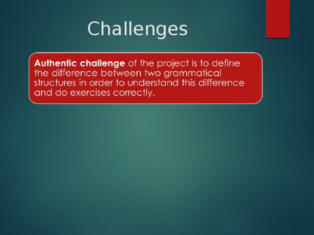 Challenges 