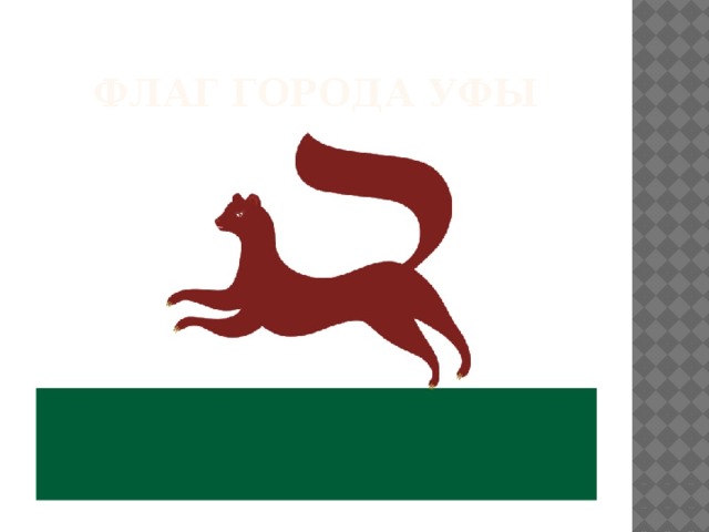 Флаг города Уфы 