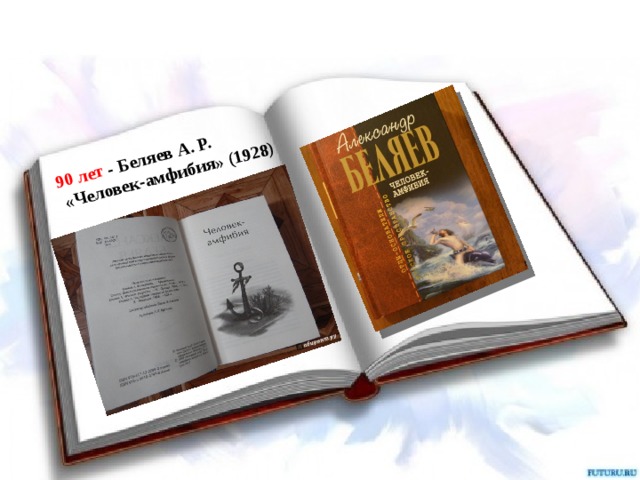 90 лет - Беляев А. Р.  «Человек-амфибия» (1928) 