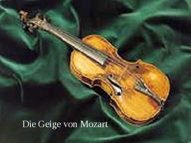 Die Geige von Mozart 