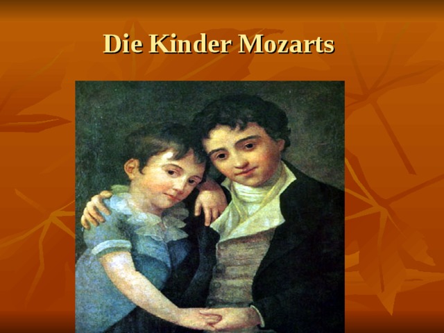 Die Kinder Mozarts 